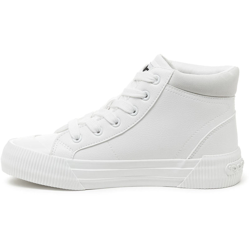 Rocket Dog Cheery Hi Polyurethane Women's White Sneakers