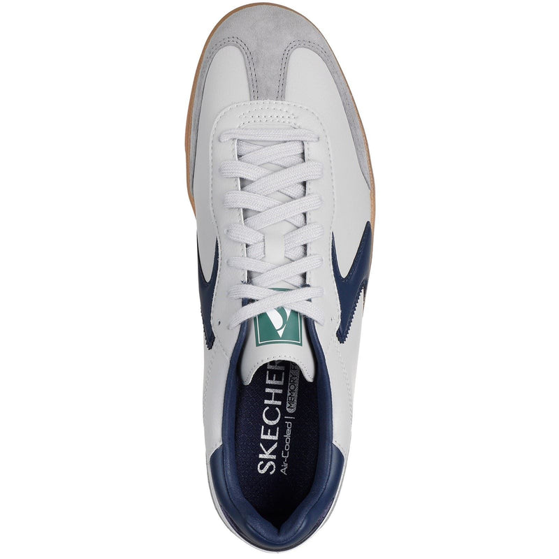 Skechers Hotshot Pyke Synthetic Men's Grey/Navy Trainers