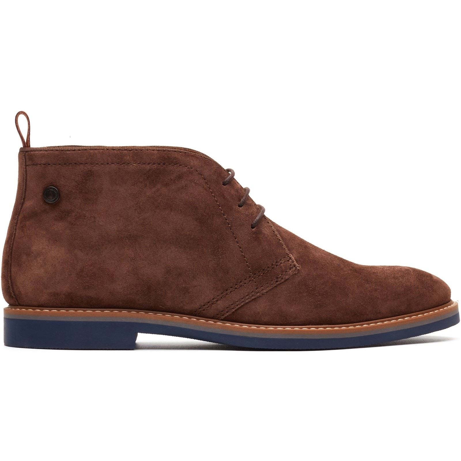 Base London Carlton Chukka Leather Men's Brown Boots