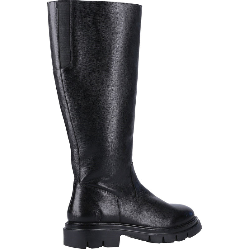 Hush Puppies Rowan Leather Women's Black Boots