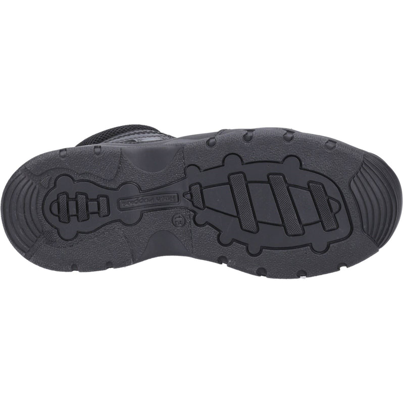 Hush Puppies Titus JNR Leather Boys's Black Boots