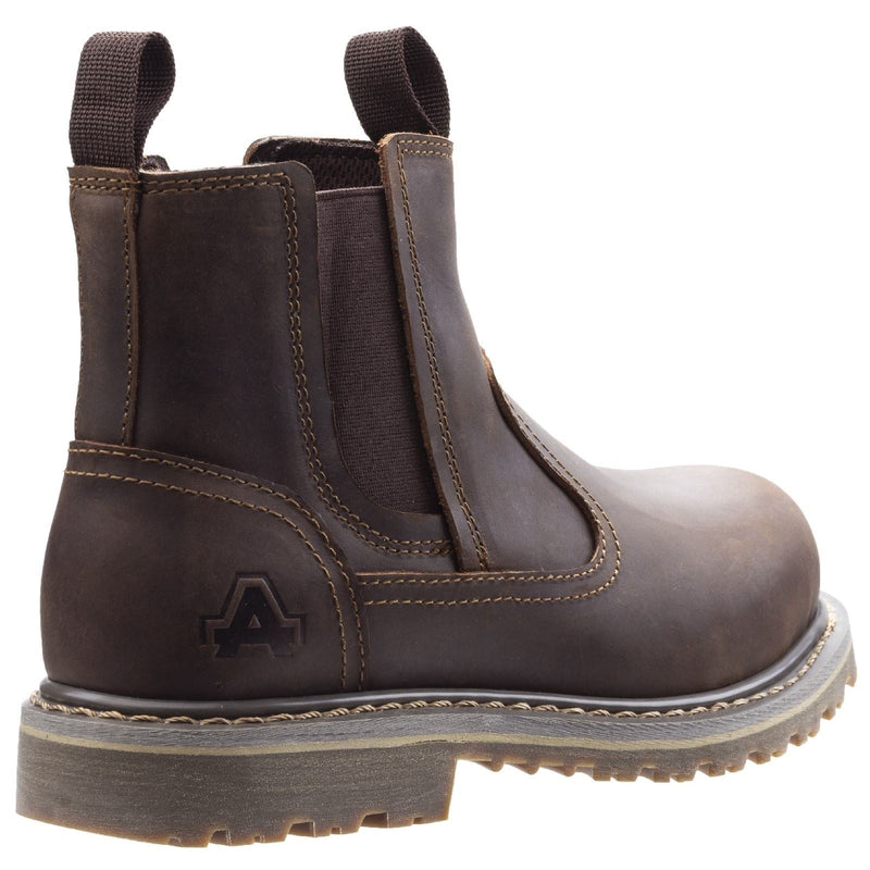 Amblers Safety AS101 Alice Leather Women's Brown Safety Boots