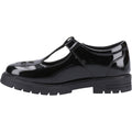 Hush Puppies Fiona Patent Junior Leather Girls's Black Shoes