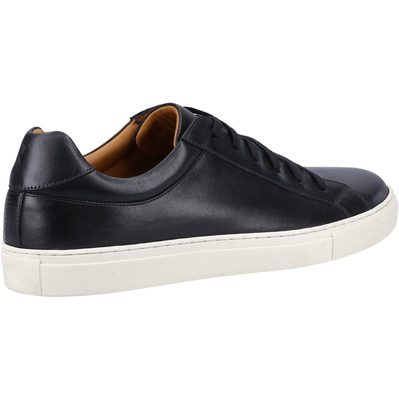 Hush Puppies Colton Leather Men's Black Sneakers