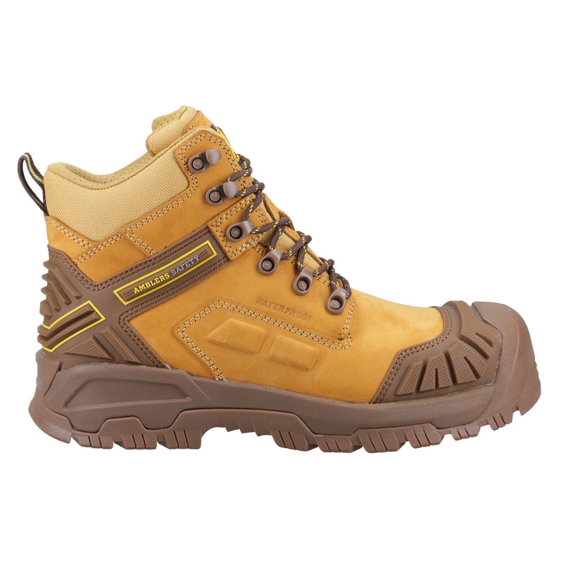 Amblers Safety Ignite Leather Honey Safety Boots