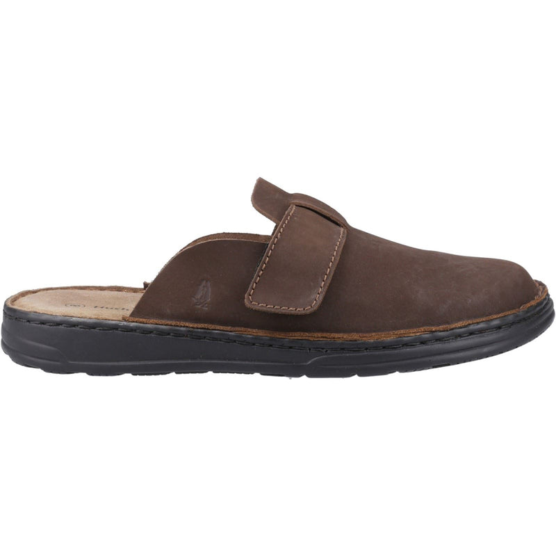 Hush Puppies Edward Leather Men's Brown Mules