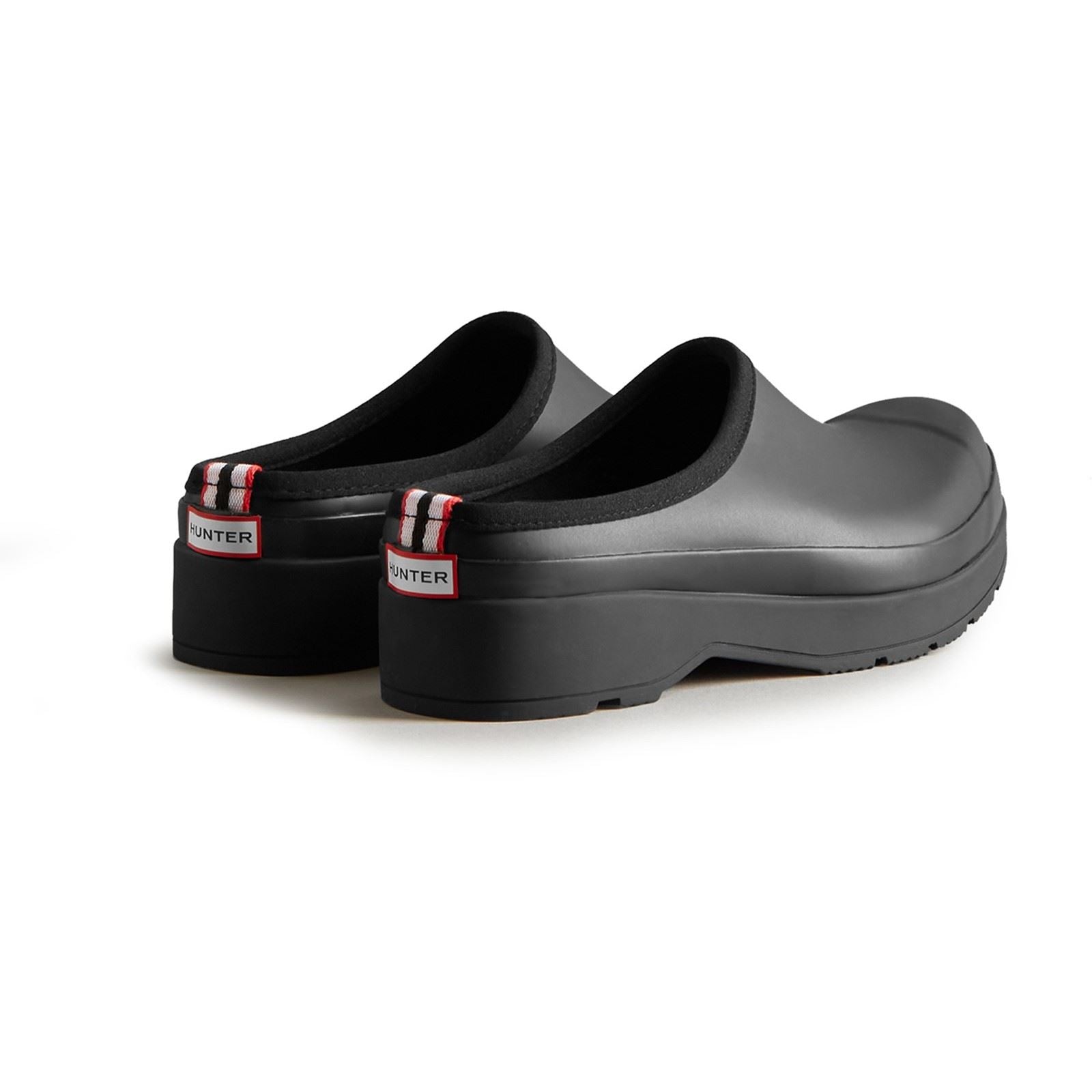 Hunter Play Clog Rubber Men's Black Garden Shoes