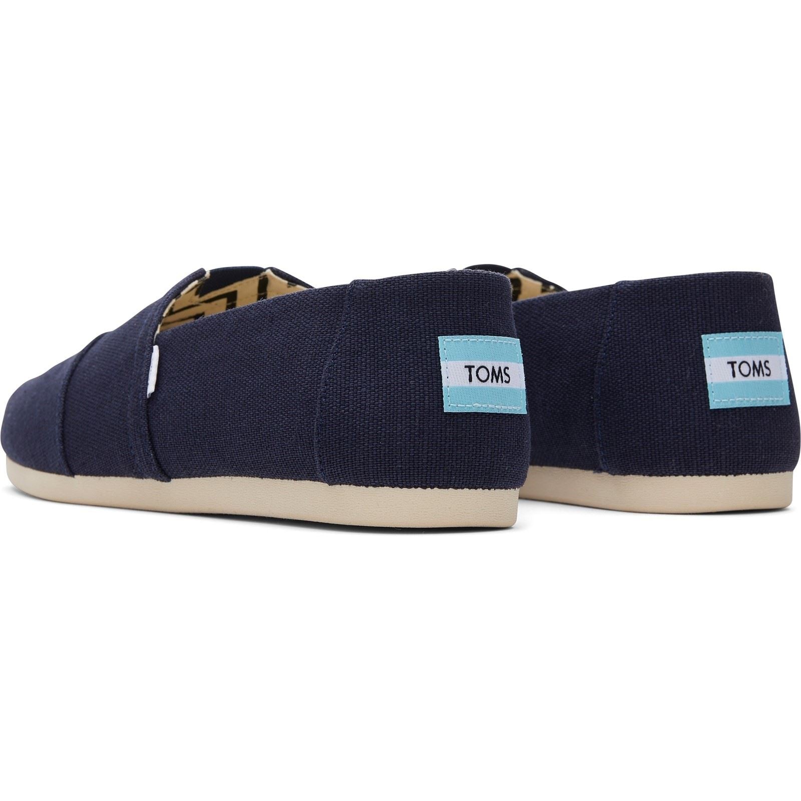 TOMS Alpargata Cotton Women's Navy Espadrilles