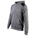 Caterpillar Essentials Synthetic Men's Grey Hooded Sweatshirt