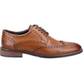 Hush Puppies Dustin Brogue Leather Men's Tan Brogues Shoes