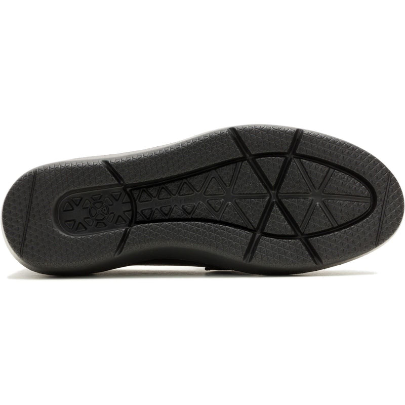 Hush Puppies Joy Penny Leather Women's Black/Black Loafers