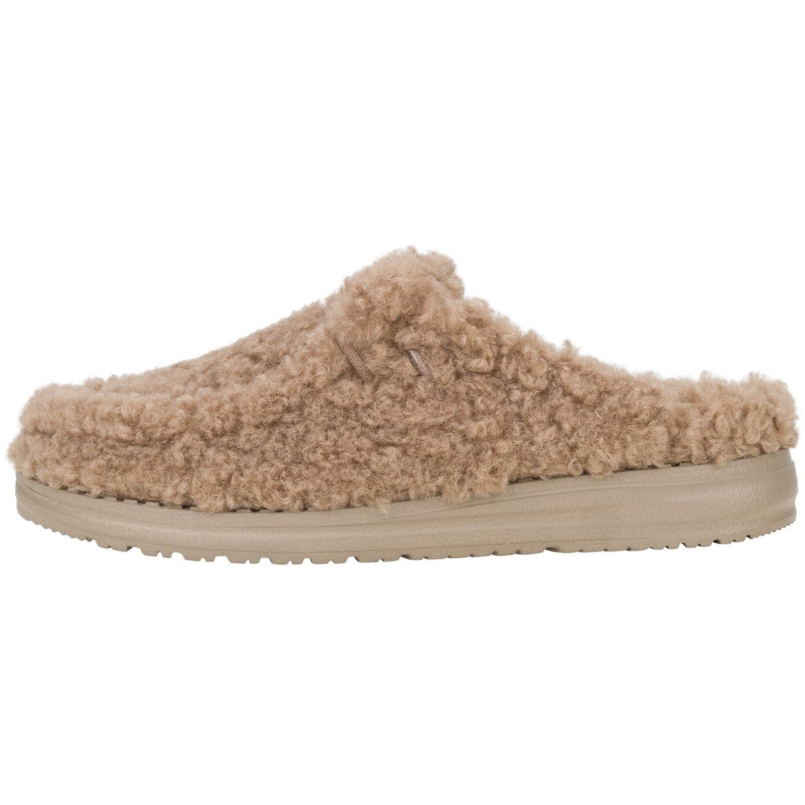 HEYDUDE Wendy Synthetic Women's Timber Wolf Mules