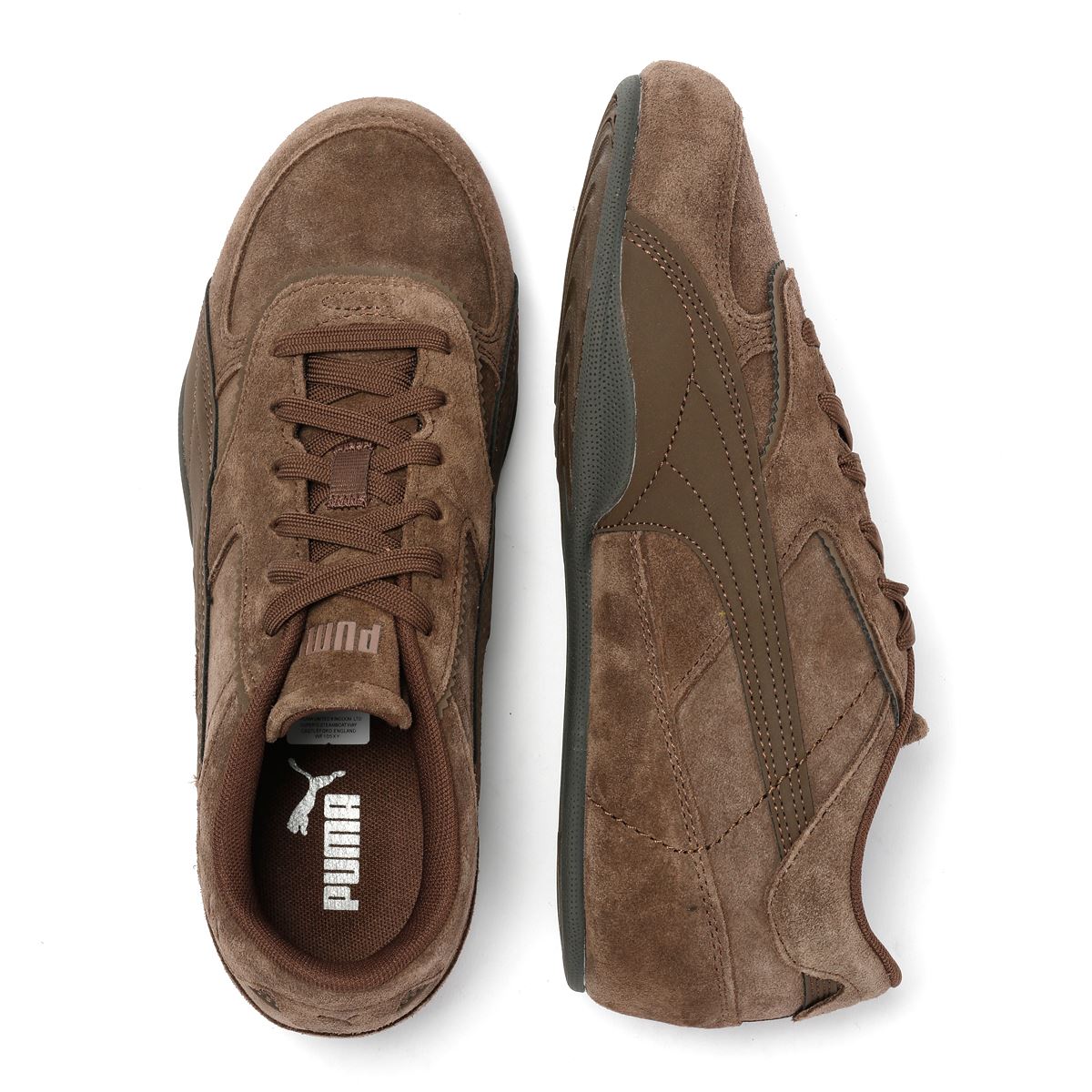 Puma Bella Mina Suede Women's Chocolate Sneakers