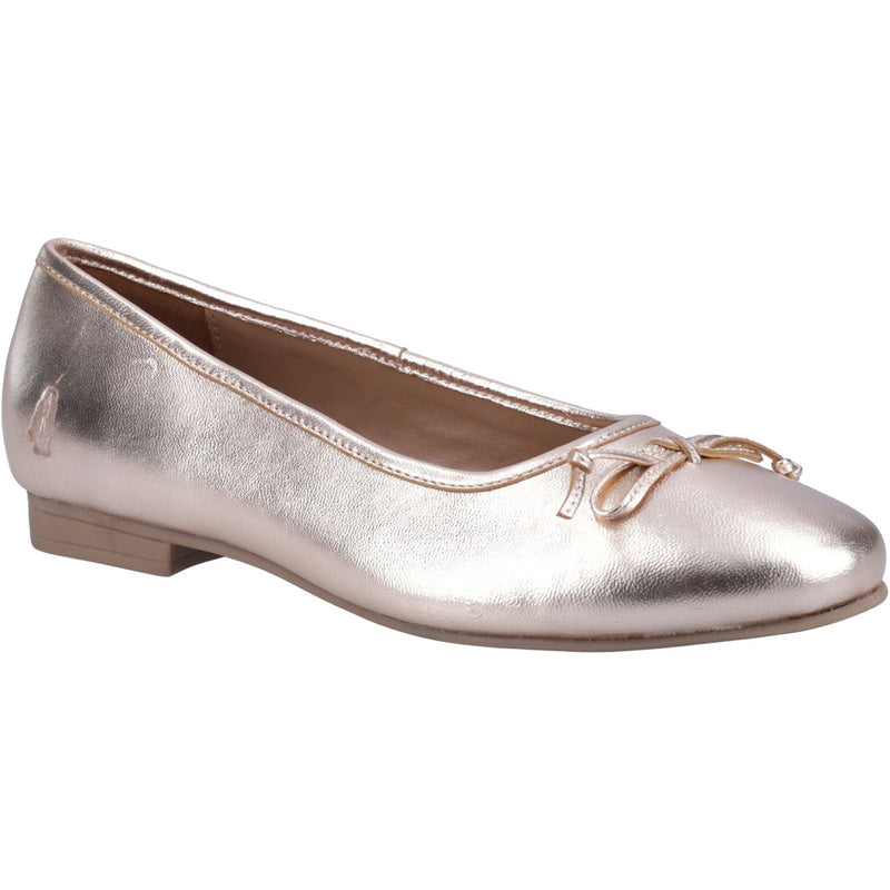 Hush Puppies Naomi Leather Women's Rose Gold Flats