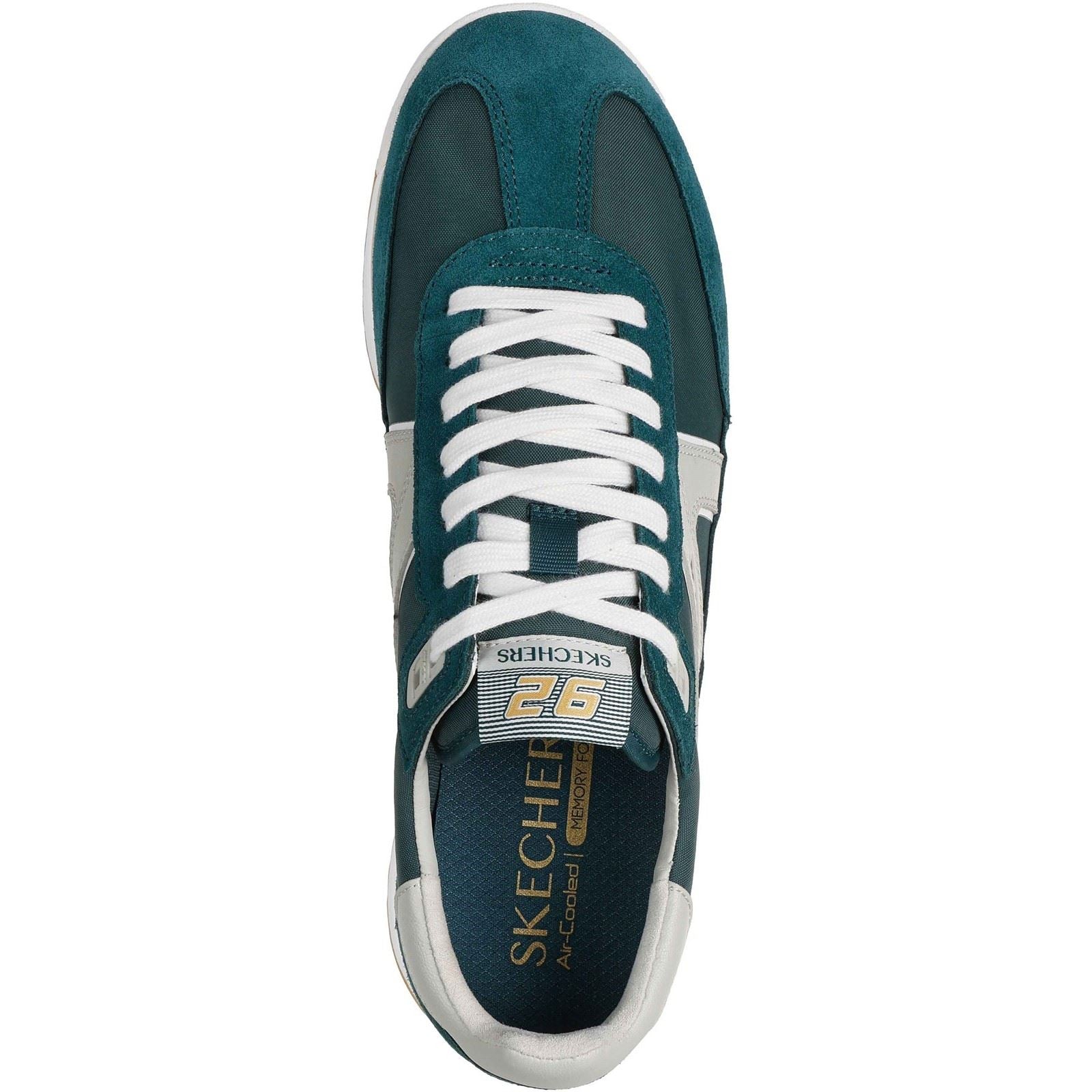 Skechers SKX 92 Spective Leather Men's Green/White Sneakers