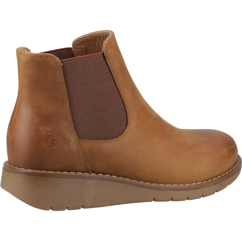 Hush Puppies Leonie Leather Women's Tan Boots