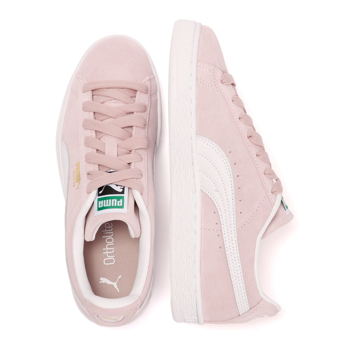 Puma Classic Suede Women's Misty Pink/White Sneakers