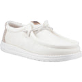 HEYDUDE Wally Resort Synthetic Blend Men's White/Multi Moccasins Shoes