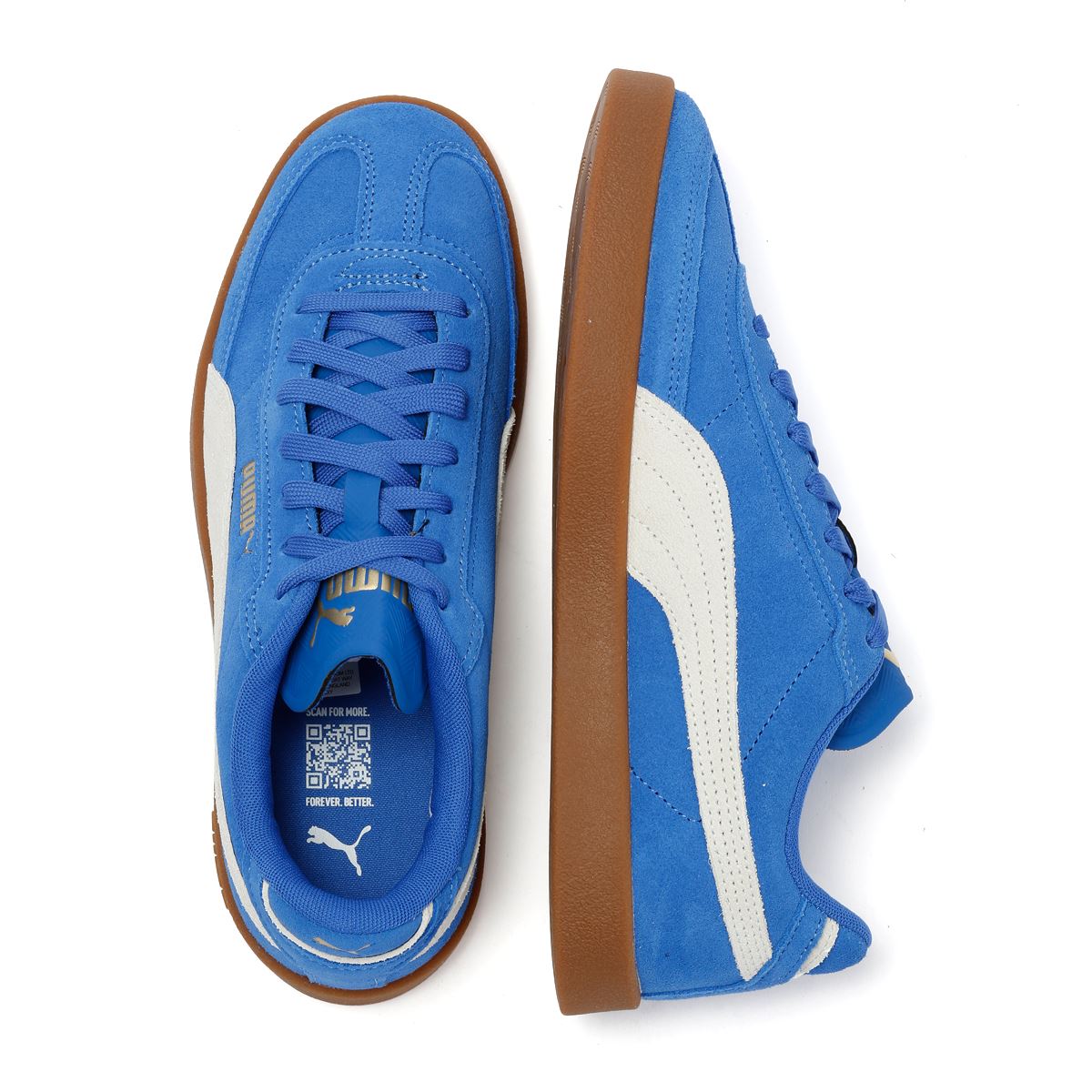 Puma Club II Era Suede Mountain Blue Sneakers