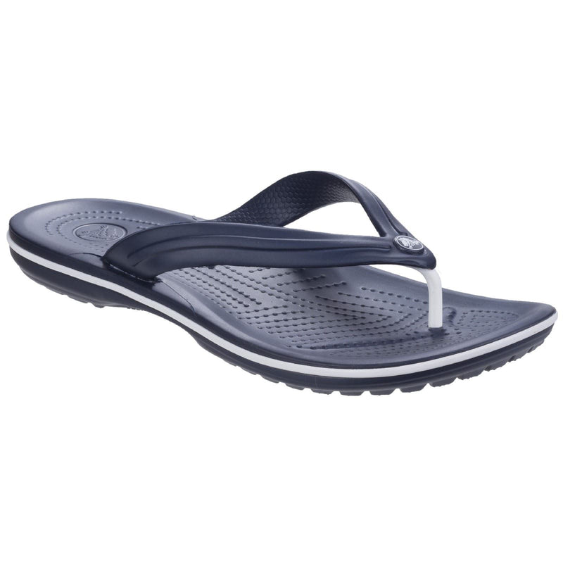 Crocs Crocband Flip Croslite Rubber Navy Sandals