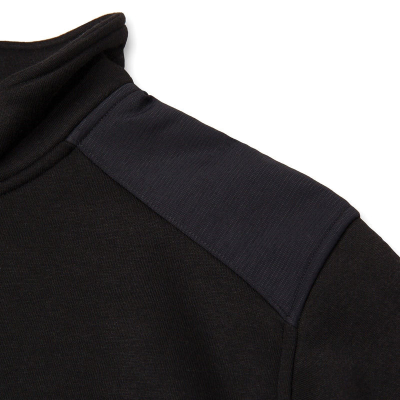 Caterpillar Essential 1/4 Zip Polyester Men's Black Sweatshirt