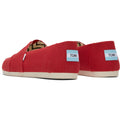 TOMS Alpargata 100% Cotton Men's Red Espadrilles