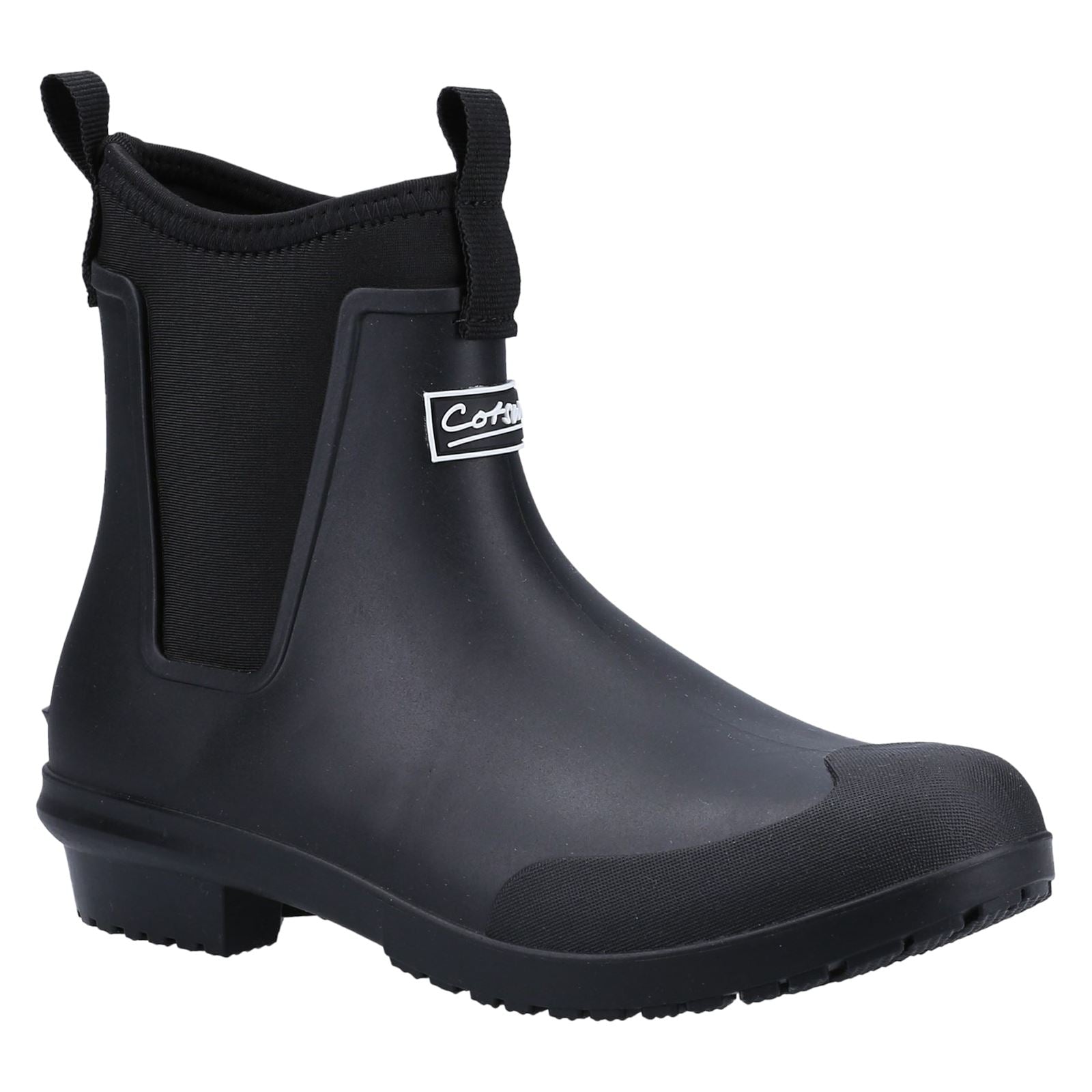 Cotswold Grosvenor Synthetic Black Wellington Boots