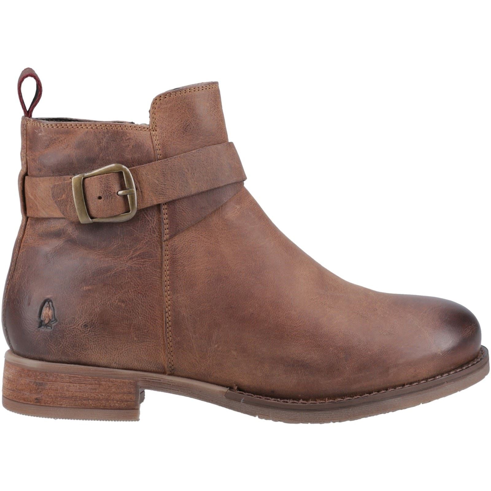 Hush Puppies Elise Leather Women's Brown Boots