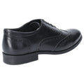 Hush Puppies Oaken Leather Men's Black Brogues Shoes