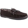 Hush Puppies 0 Suede Men's Chocolate Slippers