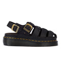 Dr. Martens Fisherman Grizzly Women's Black Sandals