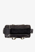 Fred Perry Classic Barrel Polyester Black/Ecru Cross Bag