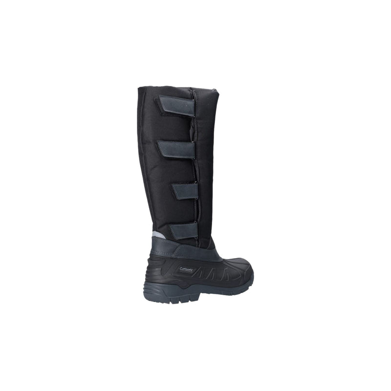 Cotswold Kemble Textile Black Wellington Boots