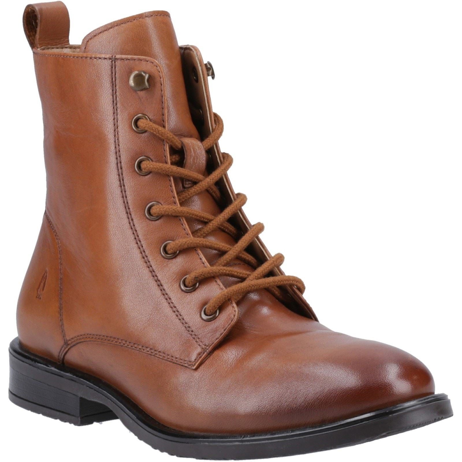 Hush Puppies Valentina Leather Women's Tan Boots