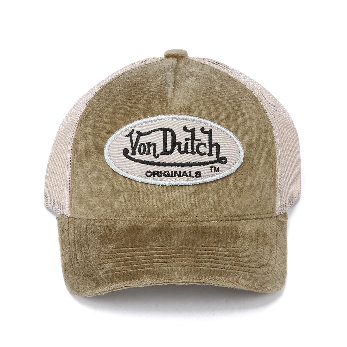 Von Dutch Trucker Kent Cotton Khaki / Sand Caps