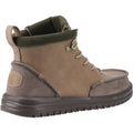 HEYDUDE Bradley Tumbled Classic Synthetic Men's Nut Ankle Boots