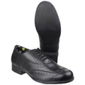 Hush Puppies Kada Junior Girls Black Leather Brogues