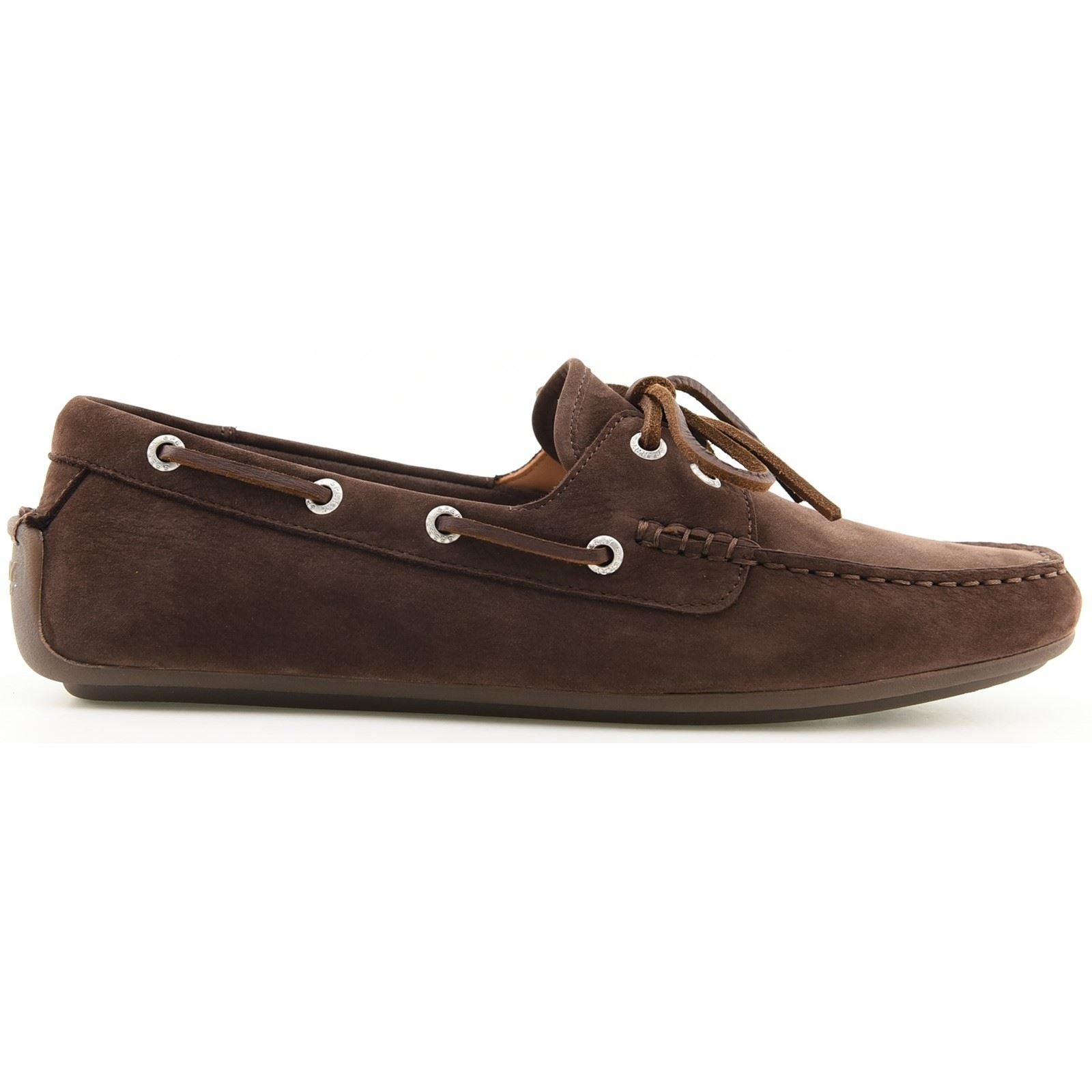 Sperry Orland 2-Eye Driver Leather Men's Brown Boat Shoes