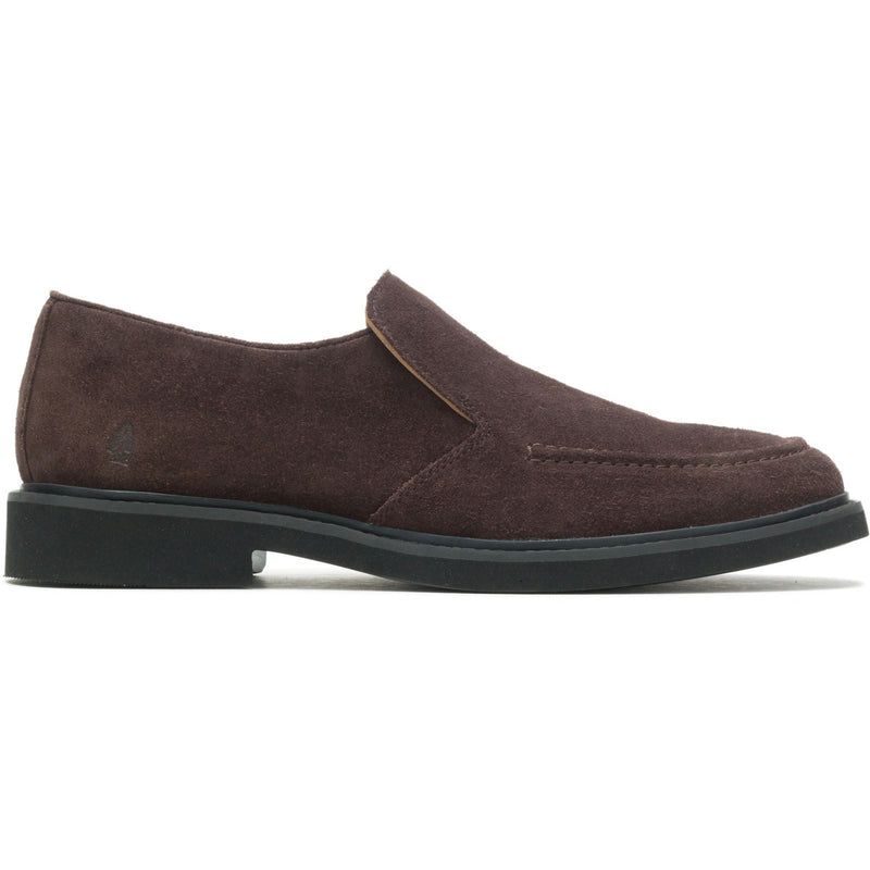 Hush Puppies Earl Slip On Suede Men's Brown Loafers