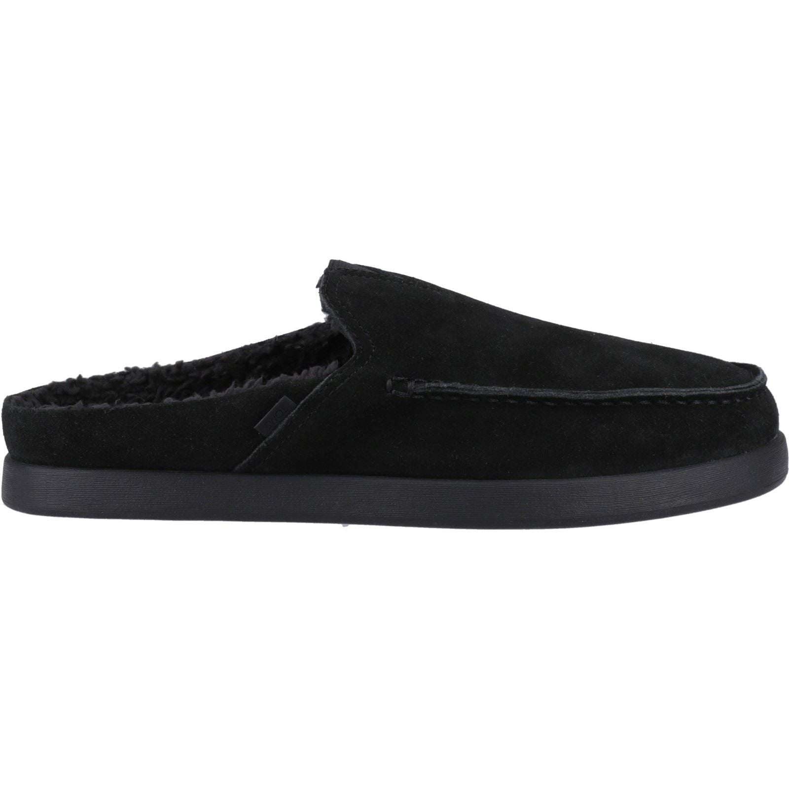 TOMS Alonso Mule Leather Men's Black Mules