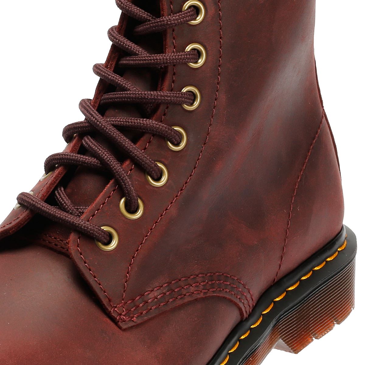 Dr. Martens 1460 Crazy Horse Leather Cherry Red Boots