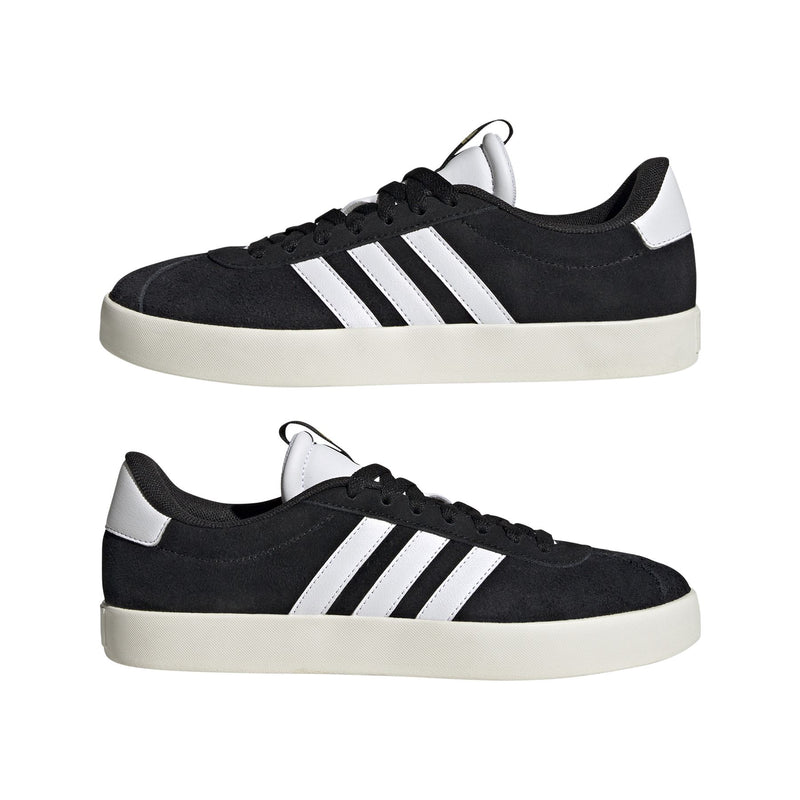 Adidas VL Court 3.0 Leather Women's Black/White Sneakers