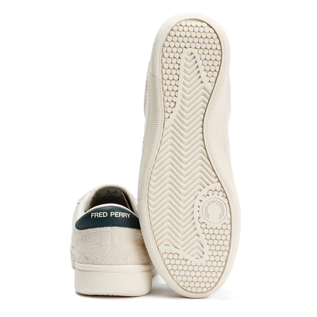 Fred Perry Tennis Shoe Suede Men's Ecru/Grassroot Sneakers