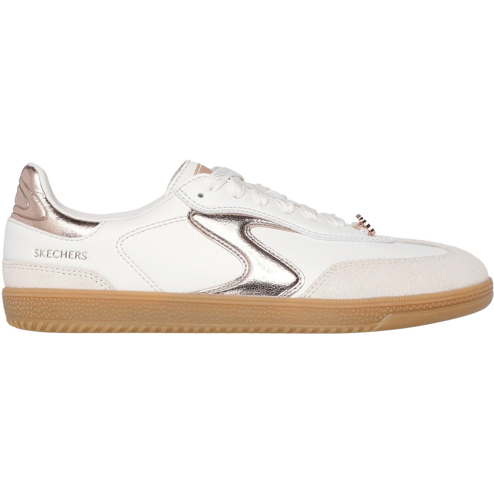 Skechers Hotshot Cool Glow Women's White/Rose Gold Sneakers