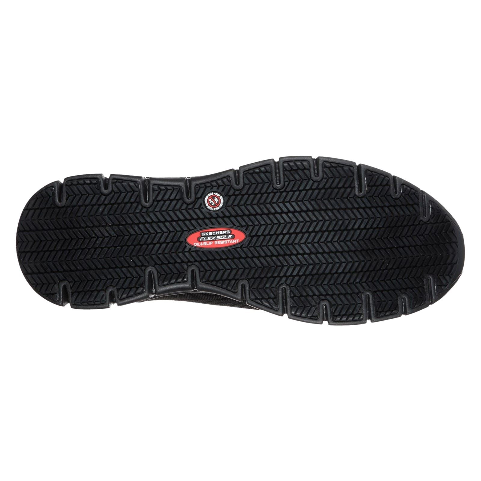 Skechers Workwear Synergy Omat Men's Black Safety Sneakers