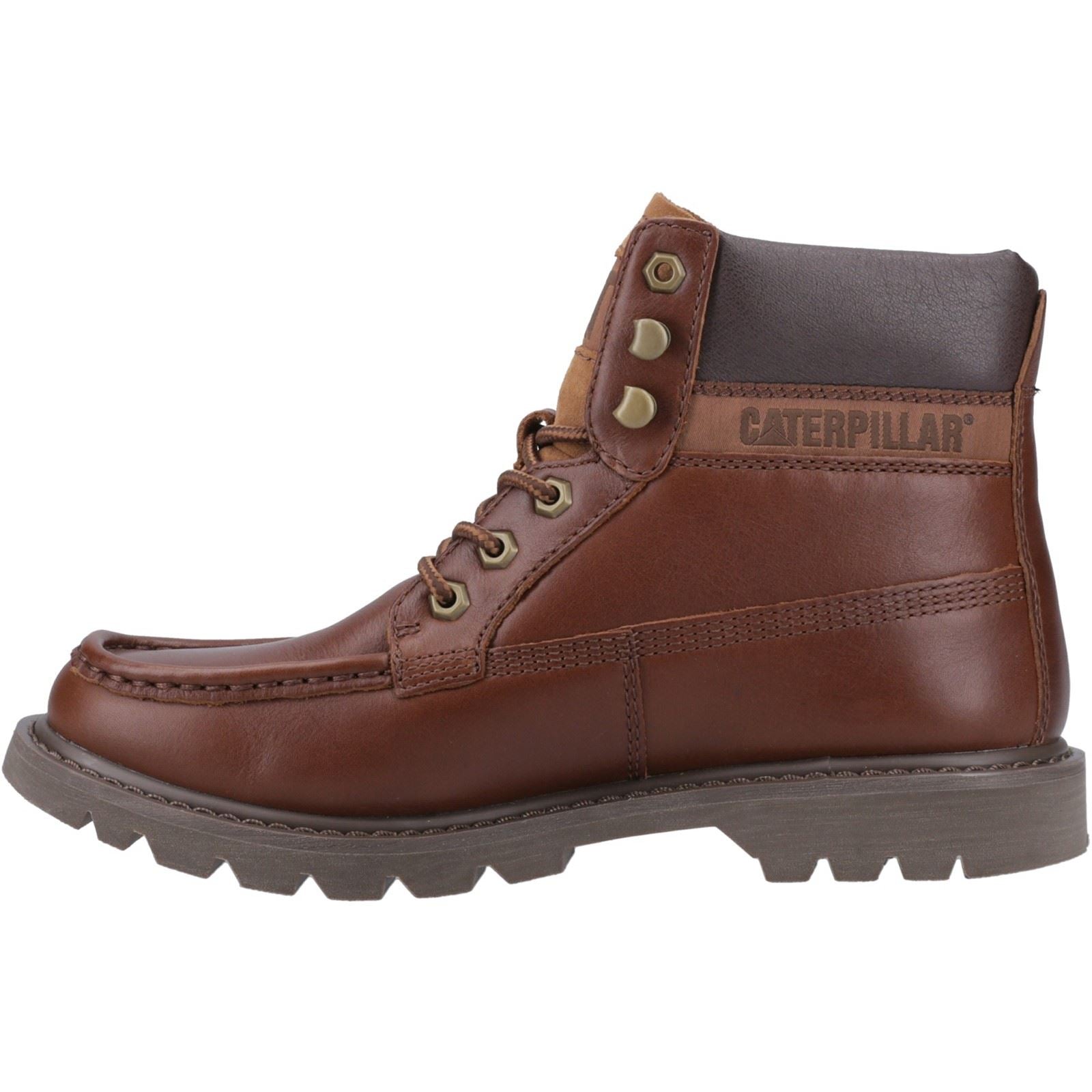 Caterpillar Colorado Moc Toe Leather Men's Nuthatch Ankle Boots