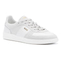 Boss Brandon Suede/Leather Men's White Sneakers