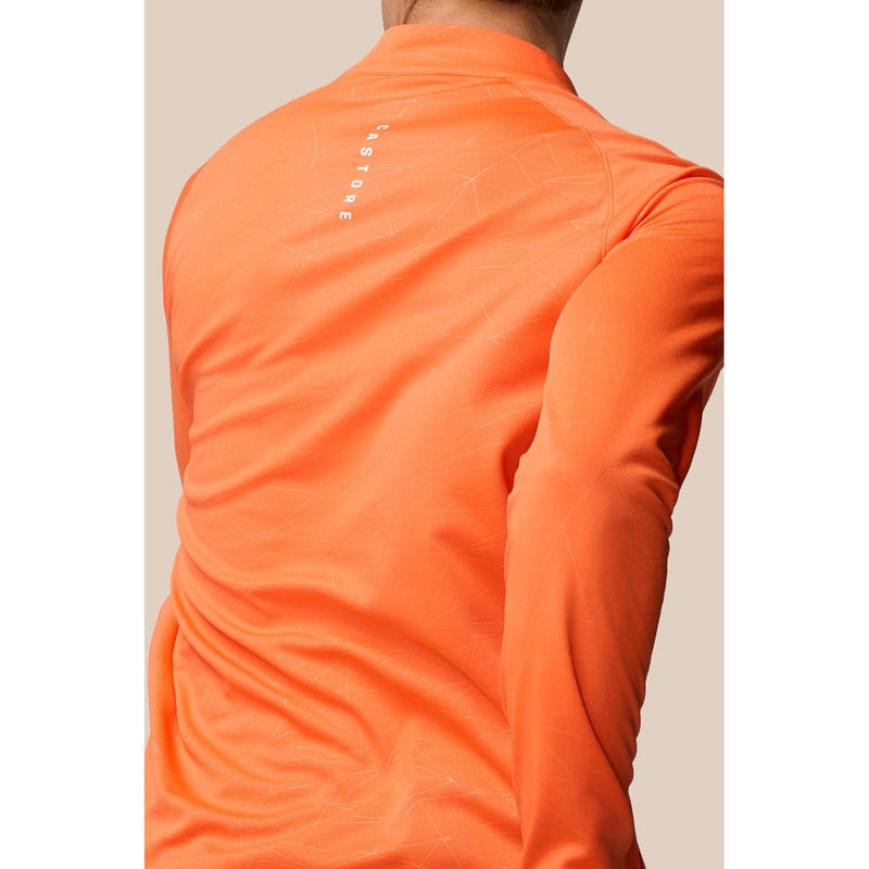 Castore Adapt Training 1/4 Zip Top Polyester Men's Orange Activewear T-Shirts