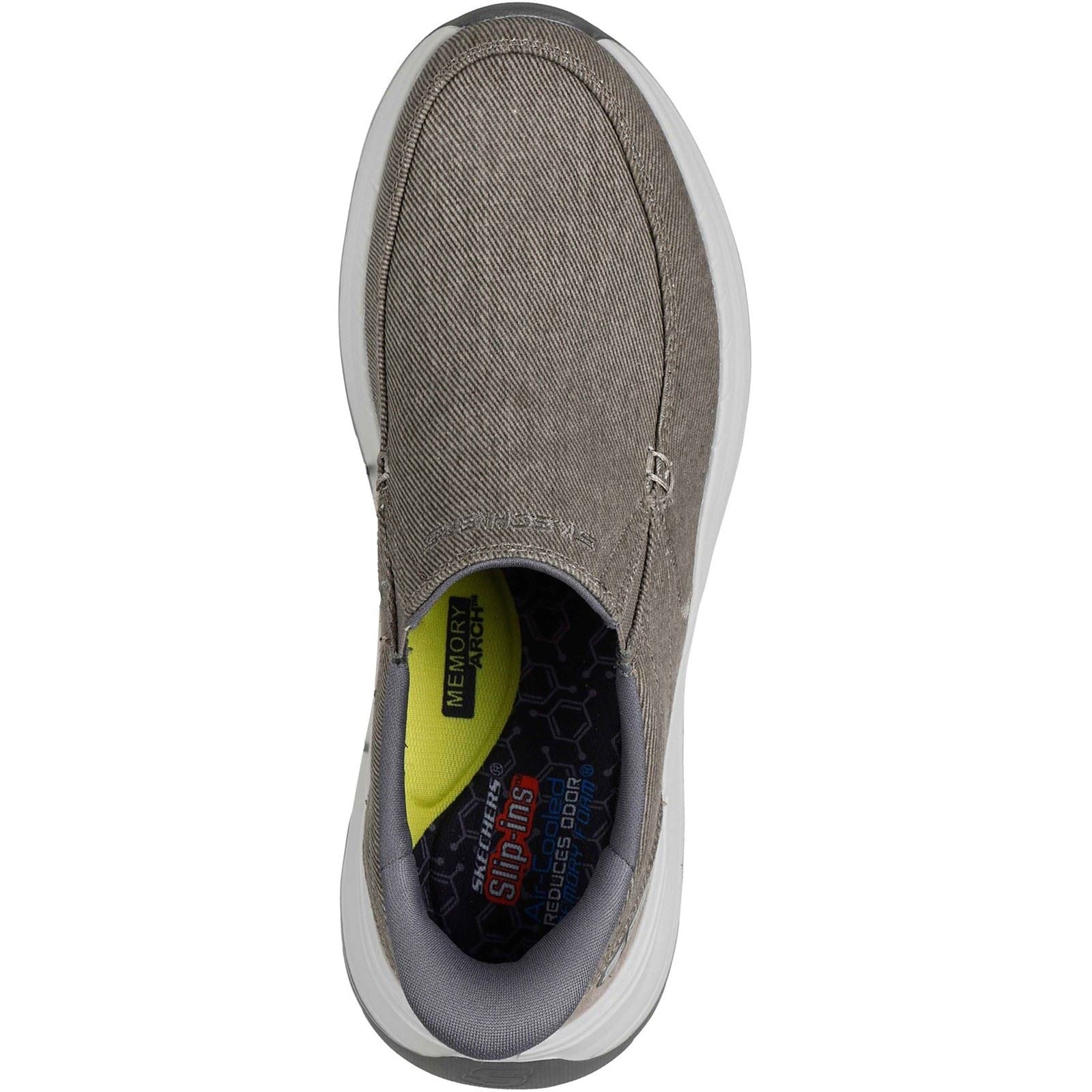 Skechers Decklan - Gulliver Textile Men's Taupe Standard Sneakers