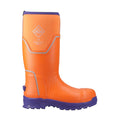 Muck Boots Grit S5 Rubber Men's Orange/Blue Wellington Boots